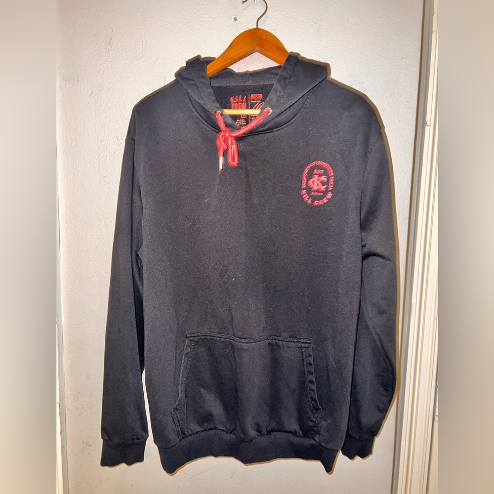 Kill Crew: INNER DEMONS HOODIE - BLACK Size L